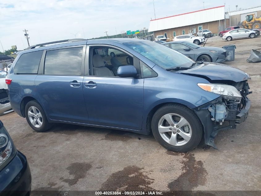 2015 Toyota Sienna Le 8 Passenger VIN: 5TDKK3DC2FS607046 Lot: 40253884