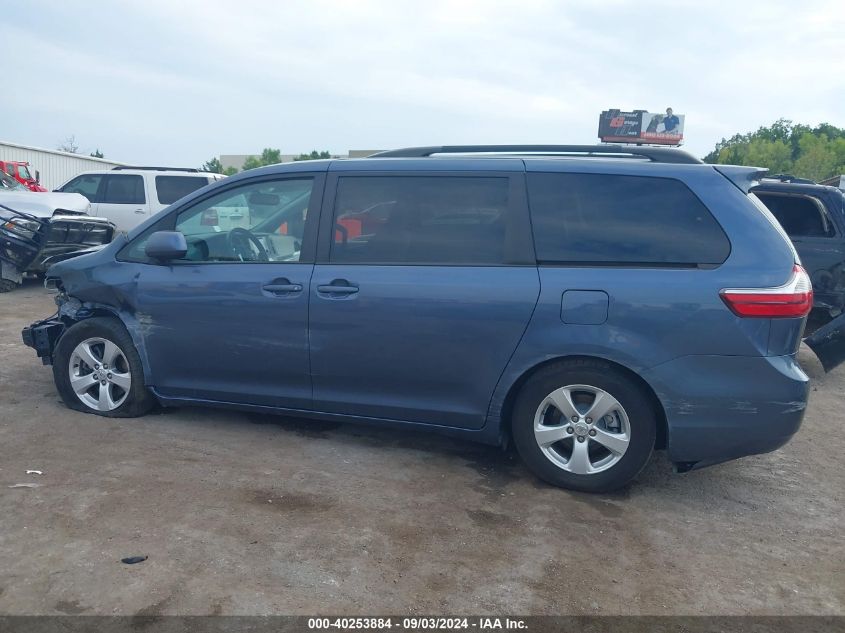 2015 Toyota Sienna Le 8 Passenger VIN: 5TDKK3DC2FS607046 Lot: 40253884