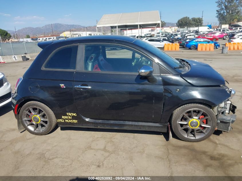 2012 Fiat 500 Abarth VIN: 3C3CFFFH1CT381400 Lot: 40253892