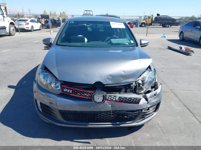 2013 Volkswagen Gti 2-Door VIN: WVWED7AJ0DW087914 Lot: 40253896