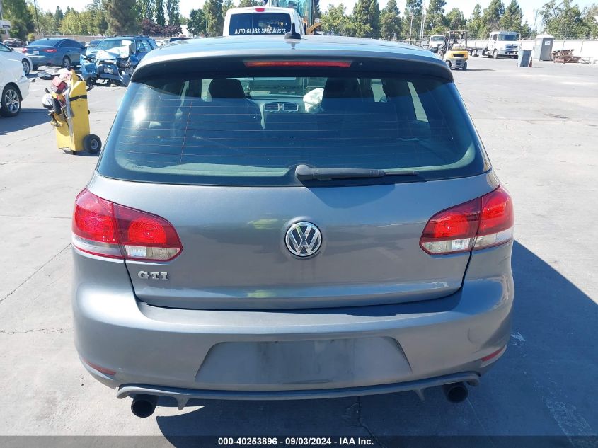 2013 Volkswagen Gti 2-Door VIN: WVWED7AJ0DW087914 Lot: 40253896