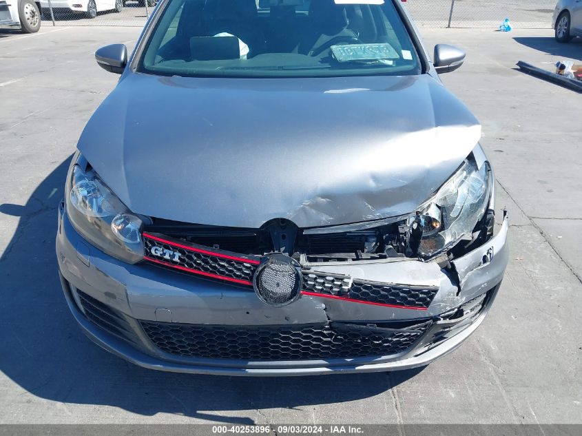 2013 Volkswagen Gti 2-Door VIN: WVWED7AJ0DW087914 Lot: 40253896