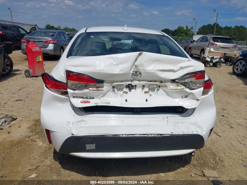 2020 Toyota Corolla Le VIN: 5YFEPRAE0LP098392 Lot: 40253899