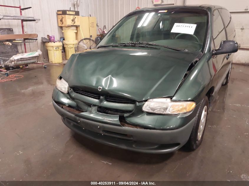 2000 Dodge Grand Caravan Se VIN: 1B4GP44R0YB737190 Lot: 40253911