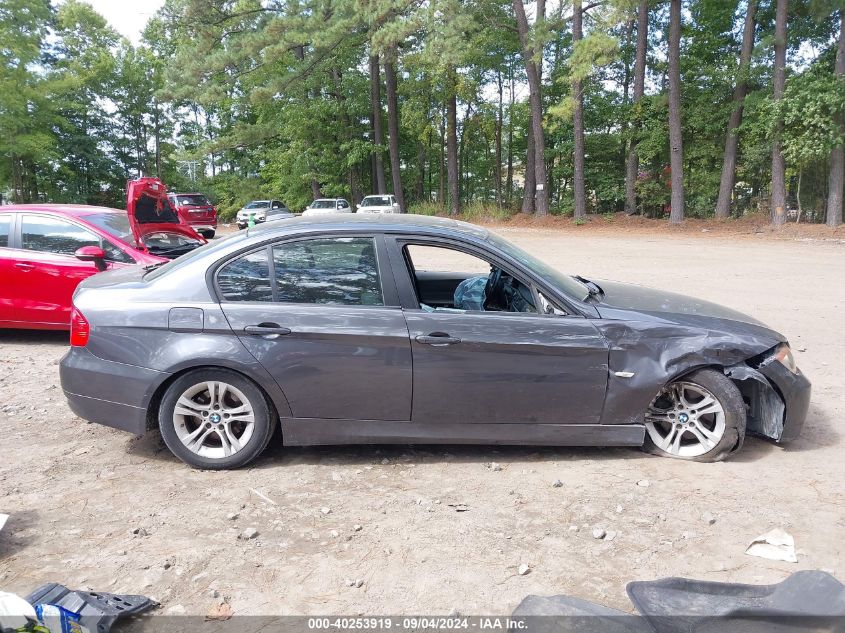 2008 BMW 328I VIN: WBAVA33598K053188 Lot: 40253919