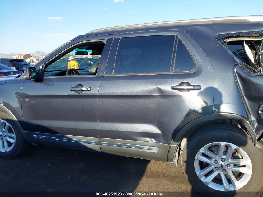 2017 Ford Explorer Xlt VIN: 1FM5K7D83HGE38860 Lot: 40253923