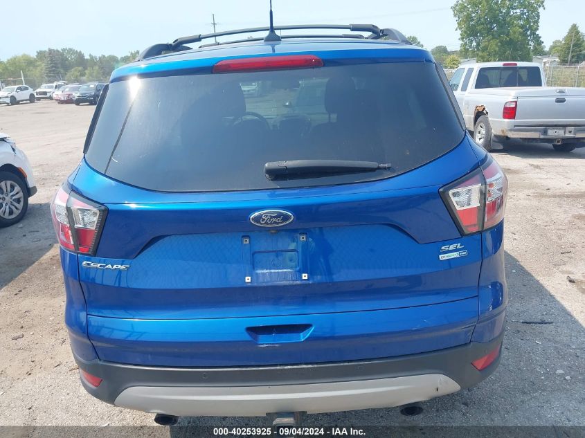 2018 Ford Escape Sel VIN: 1FMCU9HD7JUD03618 Lot: 40253925