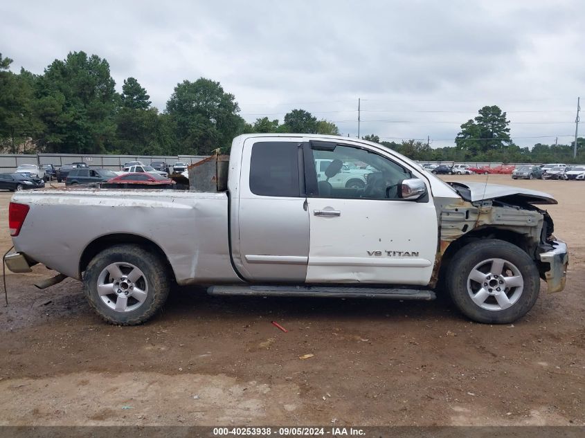 2004 Nissan Titan Se VIN: 1N6AA06A04N588392 Lot: 40253938