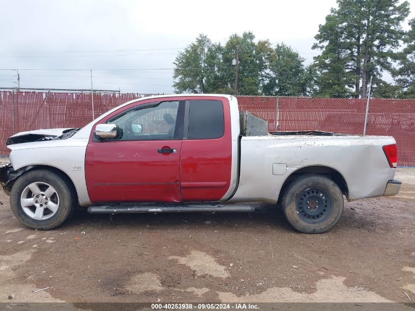 2004 Nissan Titan Se VIN: 1N6AA06A04N588392 Lot: 40253938