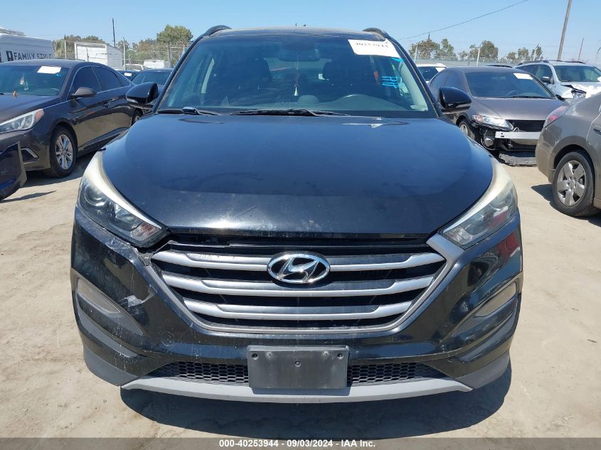 2017 Hyundai Tucson Value VIN: KM8J33A27HU569635 Lot: 40253944