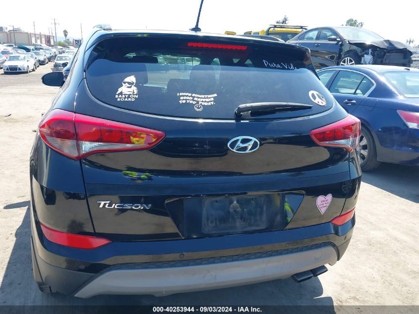 2017 Hyundai Tucson Value VIN: KM8J33A27HU569635 Lot: 40253944