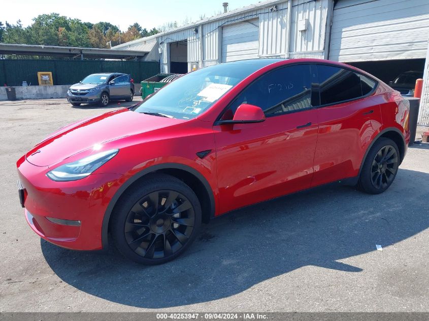 2023 TESLA MODEL Y AWD/LONG RANGE DUAL MOTOR ALL-WHEEL DRIVE - 7SAYGDEE4PA136797