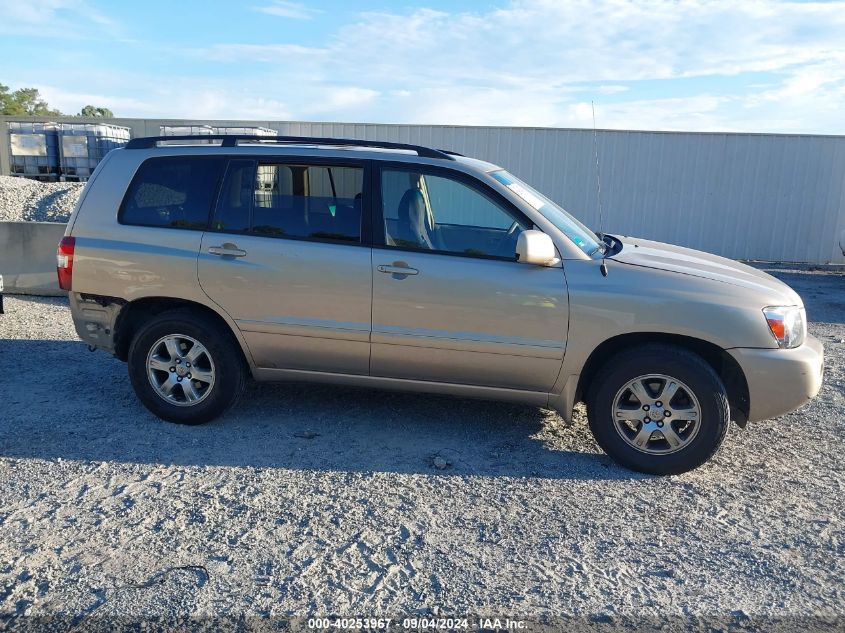 JTEDP21A240013334 2004 Toyota Highlander V6