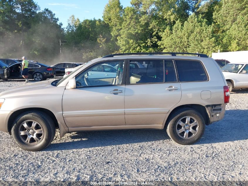 2004 Toyota Highlander V6 VIN: JTEDP21A240013334 Lot: 40253967