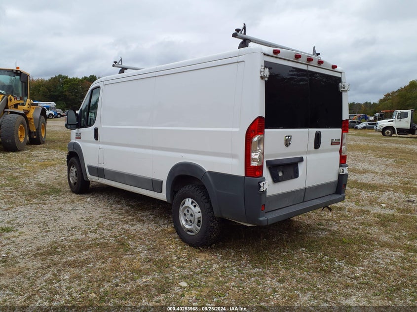 2017 RAM PROMASTER 1500 LOW ROOF 136 WB - 3C6TRVAG2HE525888