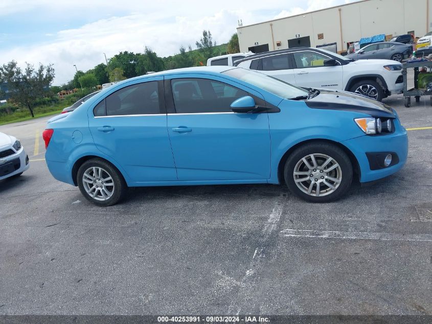 2014 Chevrolet Sonic Lt Auto VIN: 1G1JC5SH9E4151360 Lot: 40253991