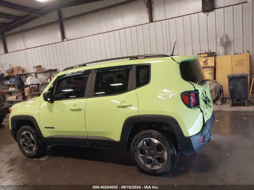 2018 Jeep Renegade Sport 4X4 VIN: ZACCJBAB0JPH75481 Lot: 40254002