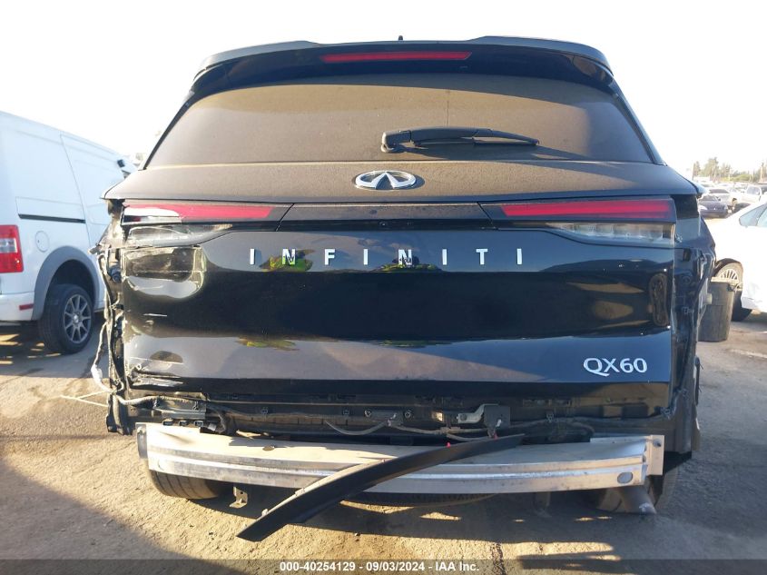 2022 Infiniti Qx60 Luxe VIN: 5N1DL1FR5NC334871 Lot: 40254129