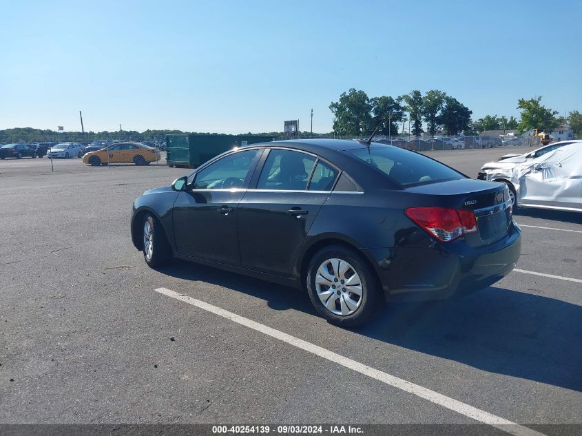 2012 Chevrolet Cruze Ls VIN: 1G1PC5SHXC7262585 Lot: 40254139