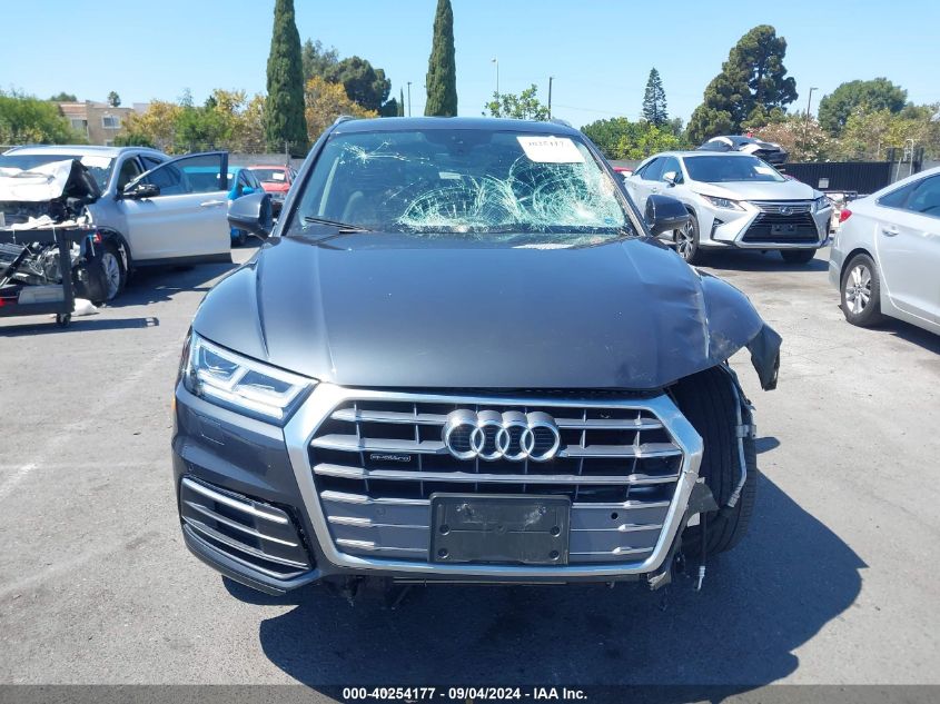 2018 Audi Q5 2.0T Premium/2.0T Tech Premium VIN: WA1BNAFY1J2202925 Lot: 40254177