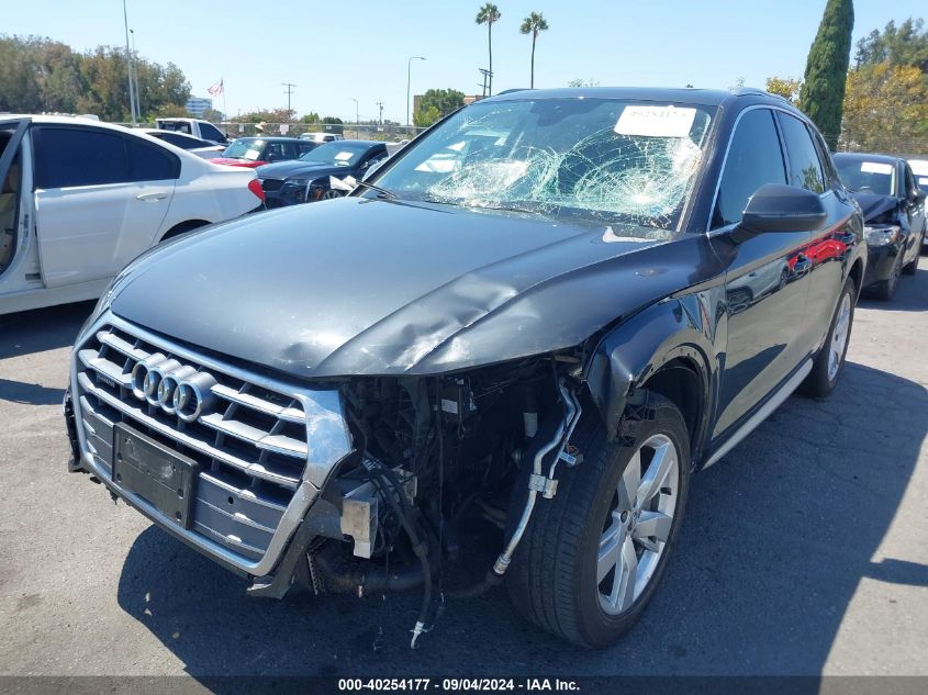 2018 Audi Q5 2.0T Premium/2.0T Tech Premium VIN: WA1BNAFY1J2202925 Lot: 40254177