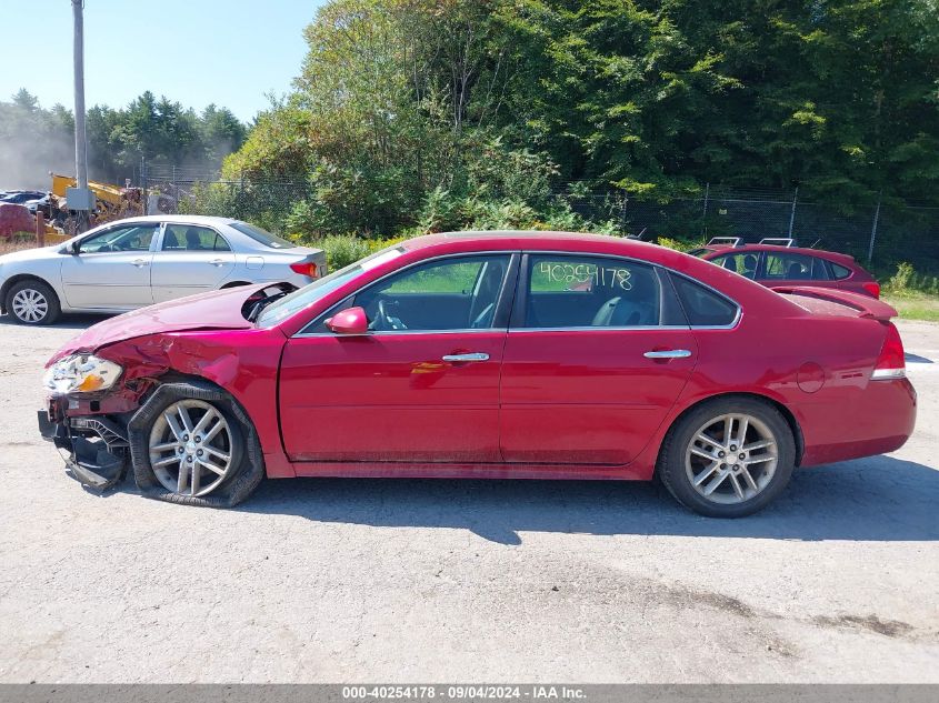 2013 Chevrolet Impala Ltz VIN: 2G1WC5E30D1130123 Lot: 40254178