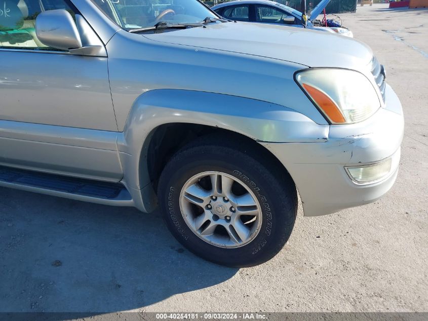 2005 Lexus Gx 470 VIN: JTJBT20XX50086317 Lot: 40254181