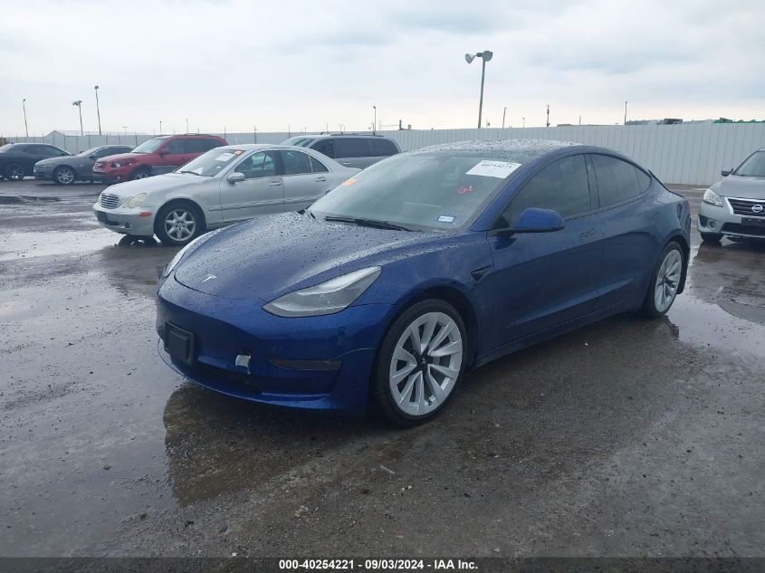 VIN 5YJ3E1EA0PF433884 2023 TESLA MODEL 3 no.2