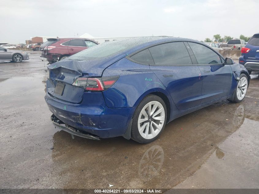 VIN 5YJ3E1EA0PF433884 2023 TESLA MODEL 3 no.4