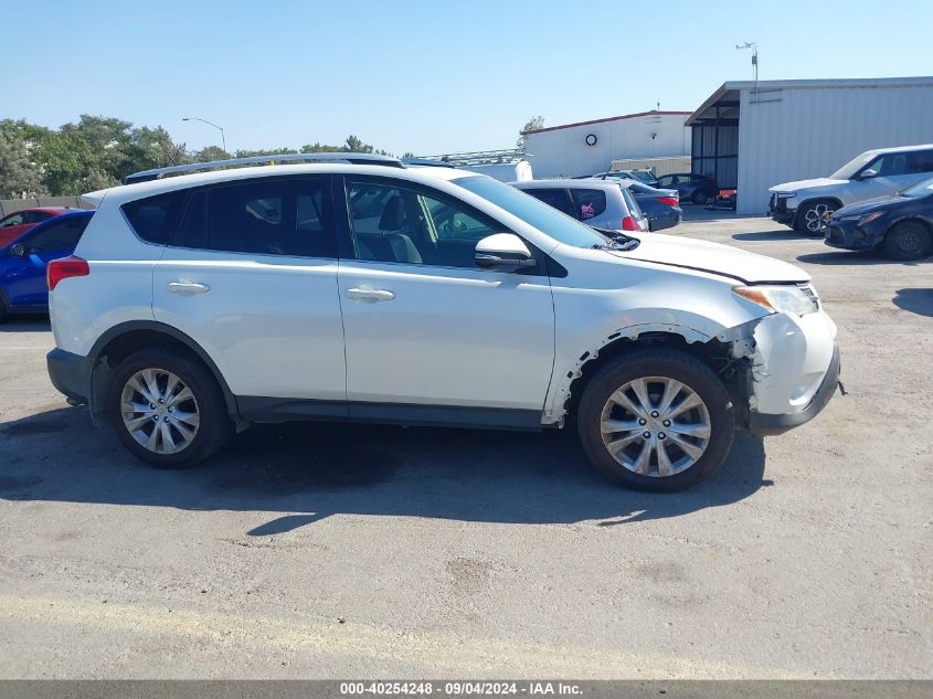 2013 Toyota Rav4 Limited VIN: JTMDFREV6D5029066 Lot: 40254248