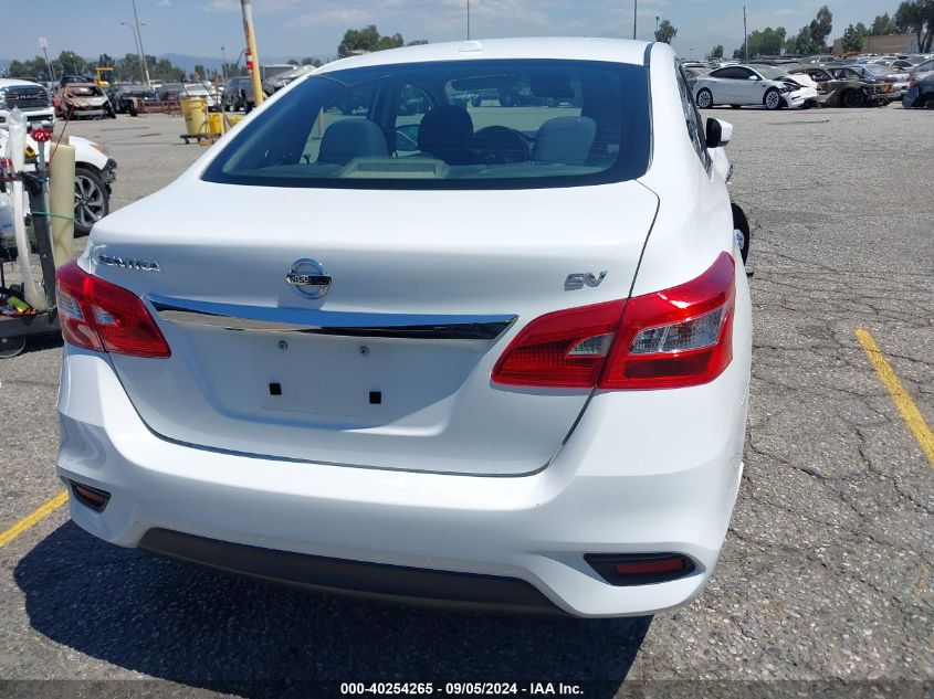 2019 Nissan Sentra Sv VIN: 3N1AB7AP8KY296528 Lot: 40254265