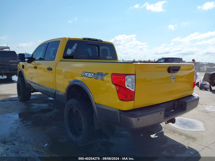 Vin: 1n6ba1f47gn509342, lot: 40742464, nissan titan xd pro-4x diesel 20163