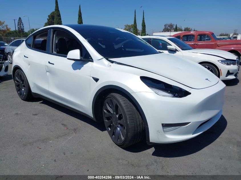 7SAYGDEF5PF839594 2023 TESLA MODEL Y
