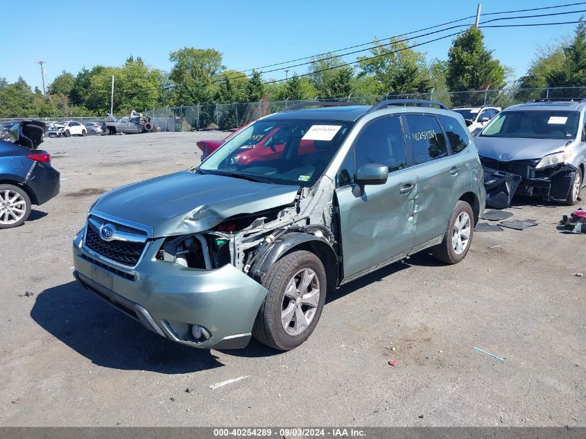 2015 Subaru Forester 2.5I Limited VIN: JF2SJAHC4FH423671 Lot: 40254289