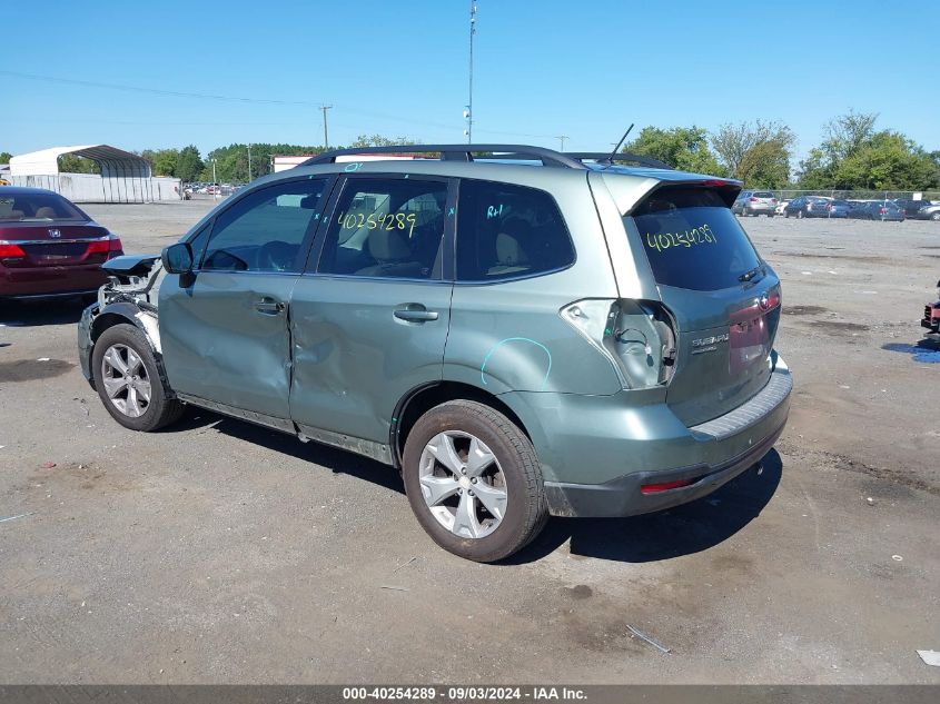 2015 Subaru Forester 2.5I Limited VIN: JF2SJAHC4FH423671 Lot: 40254289