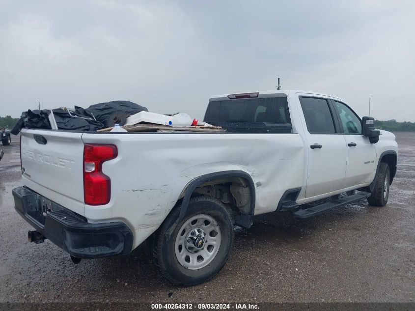 2020 Chevrolet Silverado 3500Hd 4Wd Long Bed Wt VIN: 1GC4YSEYXLF162854 Lot: 40254312