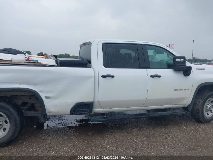 2020 Chevrolet Silverado 3500Hd 4Wd Long Bed Wt VIN: 1GC4YSEYXLF162854 Lot: 40254312