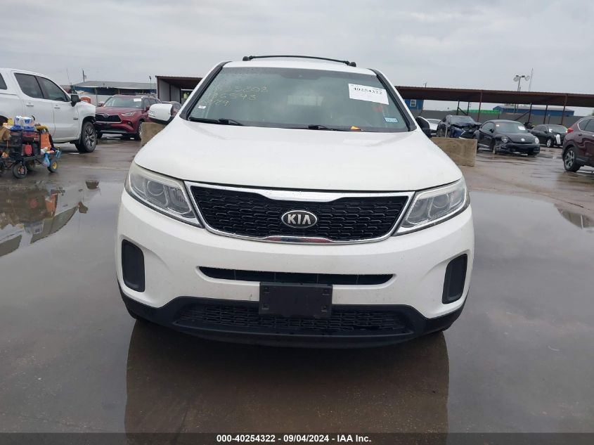 2014 Kia Sorento Lx VIN: 5XYKT3A61EG486548 Lot: 40254322