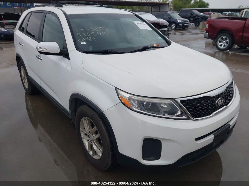 2014 KIA SORENTO LX - 5XYKT3A61EG486548