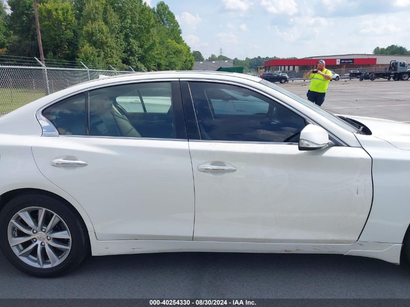 2017 Infiniti Q50 3.0T Premium VIN: JN1EV7ARXHM830733 Lot: 40254330