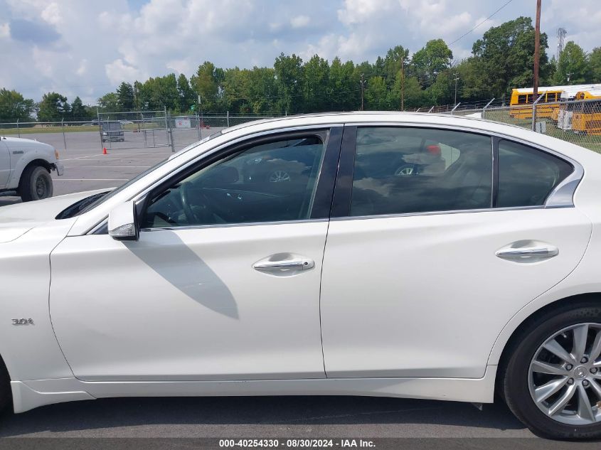 2017 Infiniti Q50 3.0T Premium VIN: JN1EV7ARXHM830733 Lot: 40254330