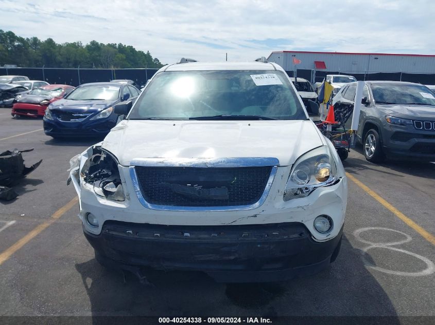 2010 GMC Acadia Sle VIN: 1GKLRLED5AJ129996 Lot: 40254338