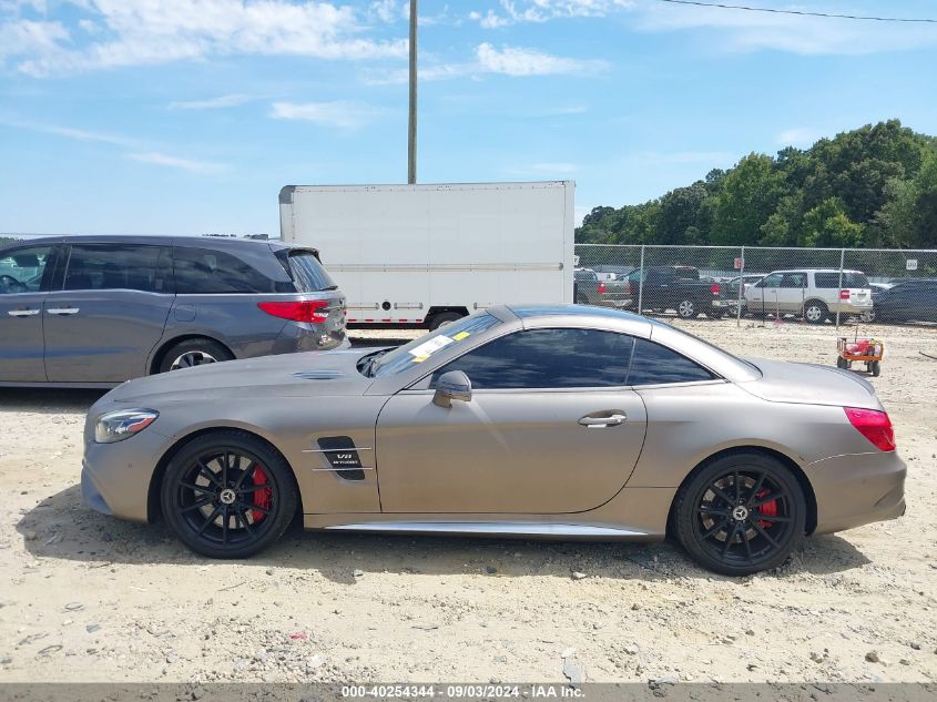 2017 Mercedes-Benz Amg Sl 63 VIN: WDDJK7EA3HF048051 Lot: 40254344