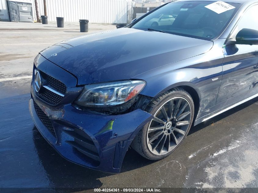 2021 Mercedes-Benz C 300 Sedan VIN: W1KWF8DB4MR641081 Lot: 40254361