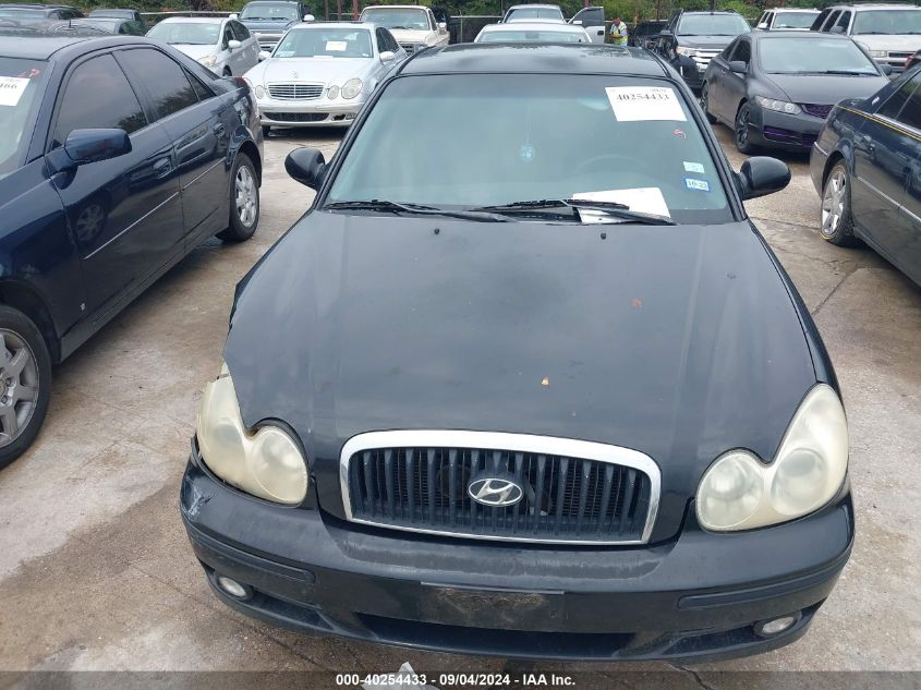 2003 Hyundai Sonata Base W/2.7L V6 VIN: KMHWF25H73A895984 Lot: 40254433