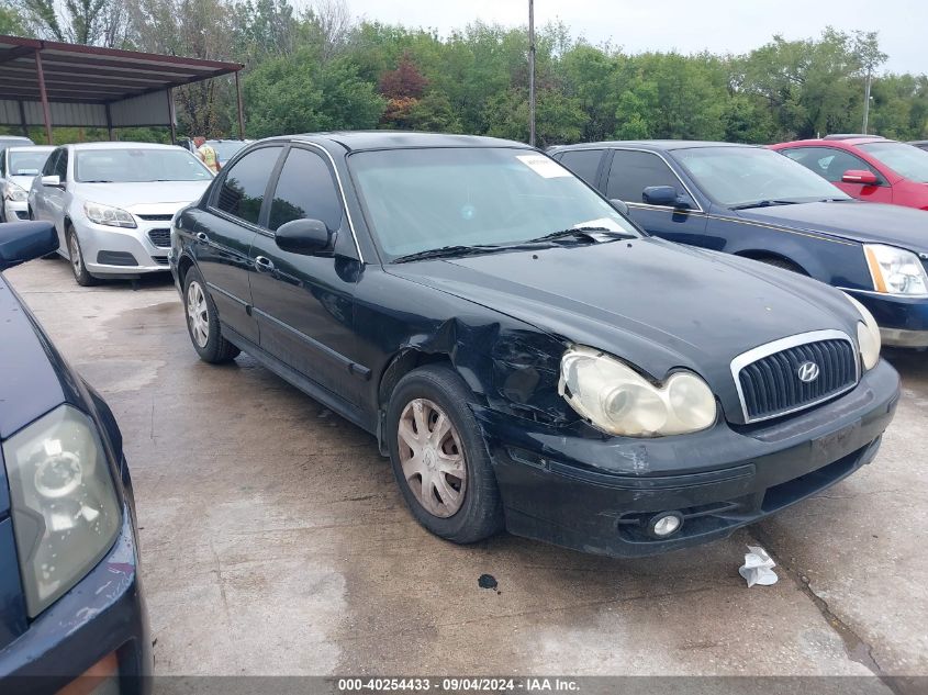 2003 Hyundai Sonata Base W/2.7L V6 VIN: KMHWF25H73A895984 Lot: 40254433