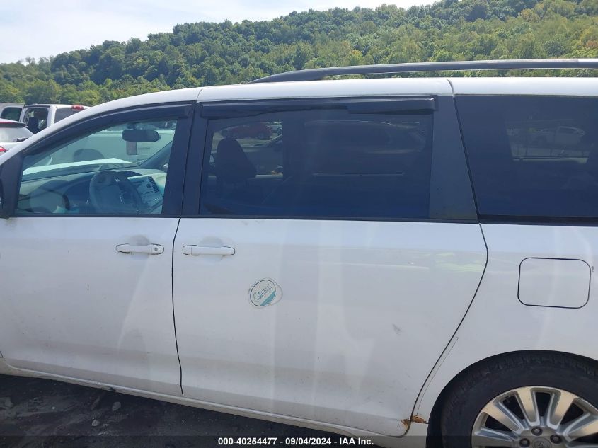 2012 Toyota Sienna Xle 7 Passenger VIN: 5TDDK3DC0CS033762 Lot: 40254477