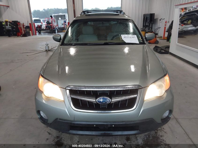 2009 Subaru Outback 2.5I Limited VIN: 4S4BP66C797342750 Lot: 40254503