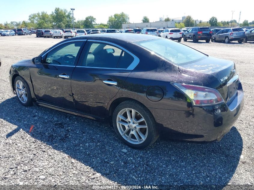 2012 Nissan Maxima 3.5 S VIN: 1N4AA5AP3CC821614 Lot: 40254521