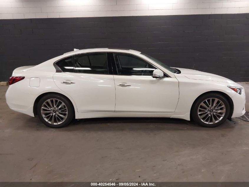 2023 Infiniti Q50 Luxe Awd VIN: JN1EV7BR9PM540948 Lot: 40254546